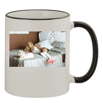 Ashley Tisdale 11oz Colored Rim & Handle Mug