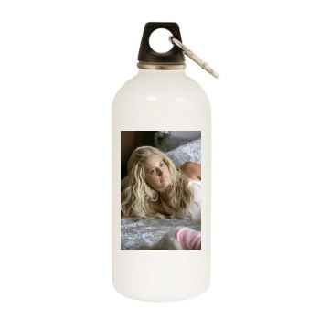 Ashley Tisdale White Water Bottle With Carabiner