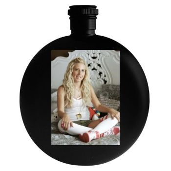 Ashley Tisdale Round Flask