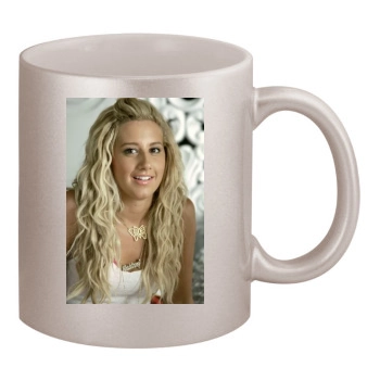 Ashley Tisdale 11oz Metallic Silver Mug