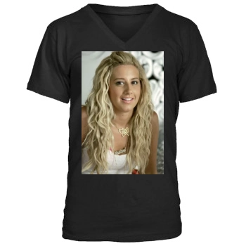 Ashley Tisdale Men's V-Neck T-Shirt