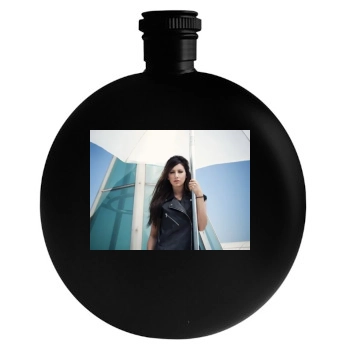 Ashley Tisdale Round Flask