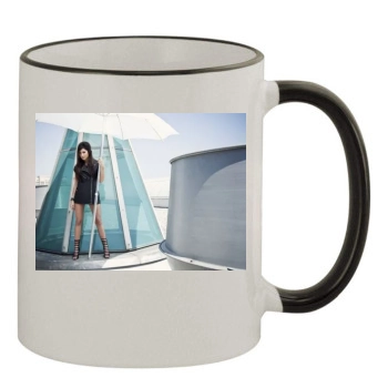 Ashley Tisdale 11oz Colored Rim & Handle Mug