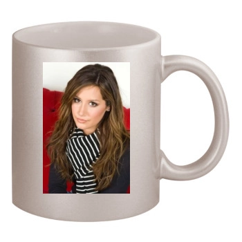 Ashley Tisdale 11oz Metallic Silver Mug