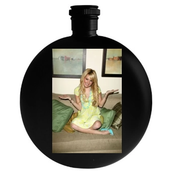 Ashley Tisdale Round Flask