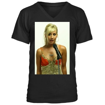 Ashley Tisdale Men's V-Neck T-Shirt