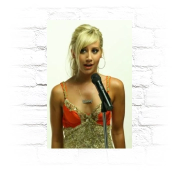 Ashley Tisdale Metal Wall Art