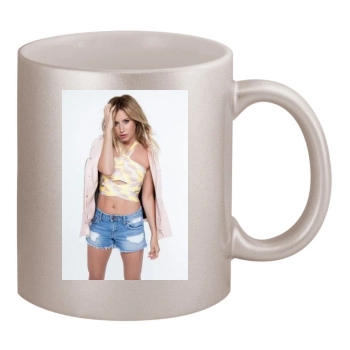 Ashley Tisdale 11oz Metallic Silver Mug