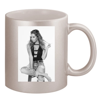 Ashley Tisdale 11oz Metallic Silver Mug