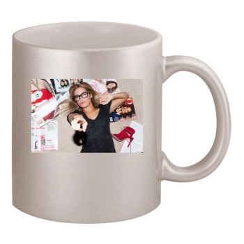 Ashley Tisdale 11oz Metallic Silver Mug