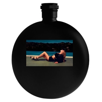 Ashley Tisdale Round Flask