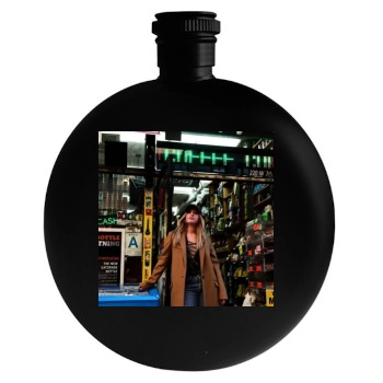 Ashley Tisdale Round Flask