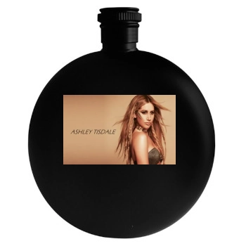 Ashley Tisdale Round Flask