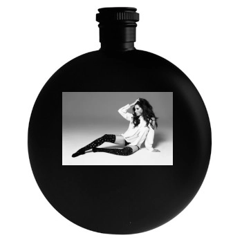 Ashley Tisdale Round Flask