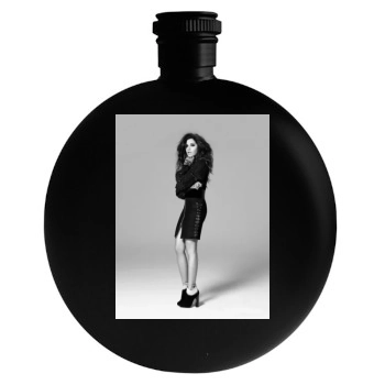 Ashley Tisdale Round Flask