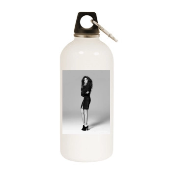 Ashley Tisdale White Water Bottle With Carabiner