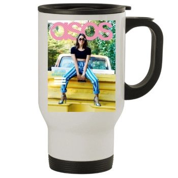 Aubrey Plaza Stainless Steel Travel Mug