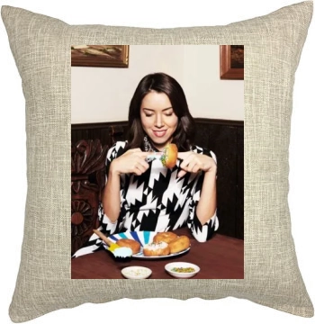 Aubrey Plaza Pillow