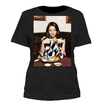 Aubrey Plaza Women's Cut T-Shirt