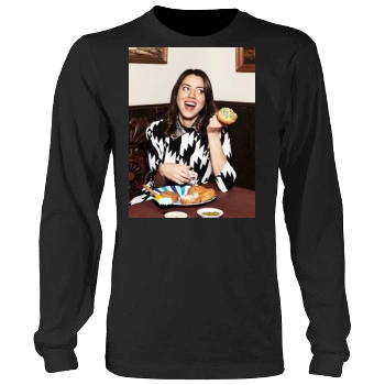 Aubrey Plaza Men's Heavy Long Sleeve TShirt