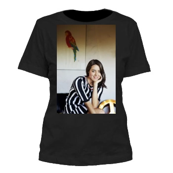 Aubrey Plaza Women's Cut T-Shirt