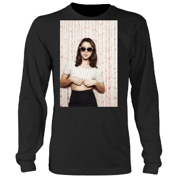 Aubrey Plaza Men's Heavy Long Sleeve TShirt