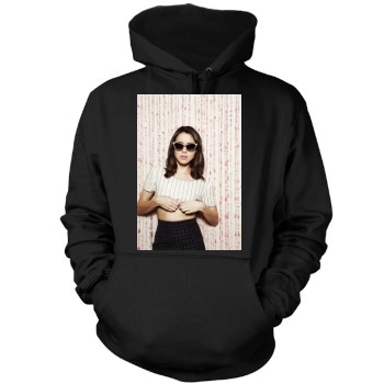 Aubrey Plaza Mens Pullover Hoodie Sweatshirt