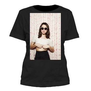 Aubrey Plaza Women's Cut T-Shirt