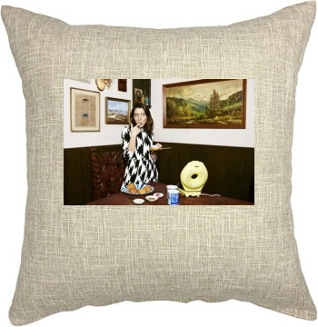 Aubrey Plaza Pillow