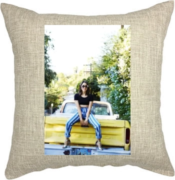 Aubrey Plaza Pillow