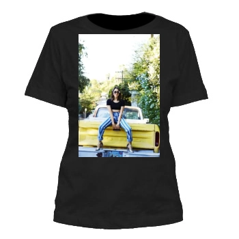 Aubrey Plaza Women's Cut T-Shirt