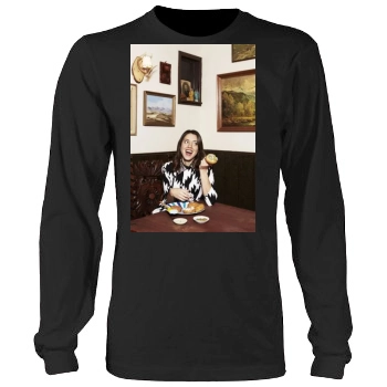 Aubrey Plaza Men's Heavy Long Sleeve TShirt