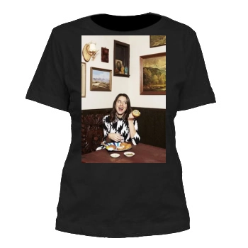 Aubrey Plaza Women's Cut T-Shirt