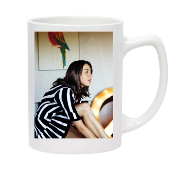 Aubrey Plaza 14oz White Statesman Mug