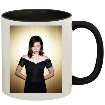 Aubrey Plaza 11oz Colored Inner & Handle Mug