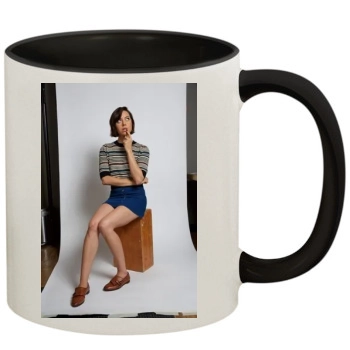 Aubrey Plaza 11oz Colored Inner & Handle Mug