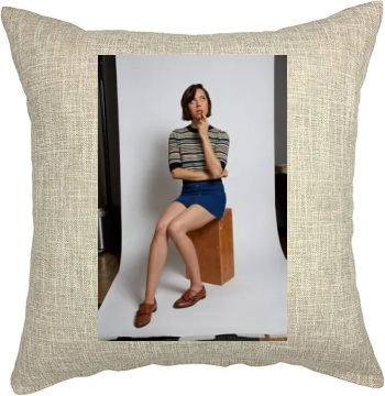 Aubrey Plaza Pillow