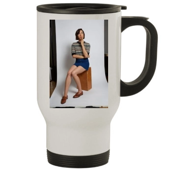 Aubrey Plaza Stainless Steel Travel Mug