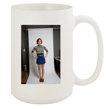 Aubrey Plaza 15oz White Mug