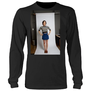 Aubrey Plaza Men's Heavy Long Sleeve TShirt