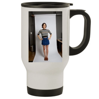 Aubrey Plaza Stainless Steel Travel Mug