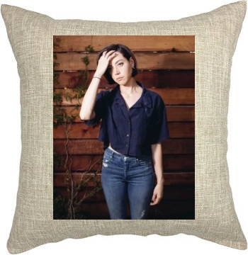 Aubrey Plaza Pillow