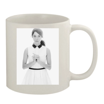 Aubrey Plaza 11oz White Mug