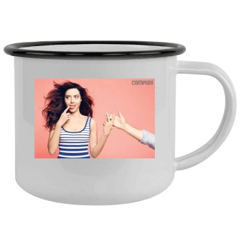 Aubrey Plaza Camping Mug