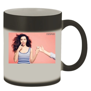 Aubrey Plaza Color Changing Mug