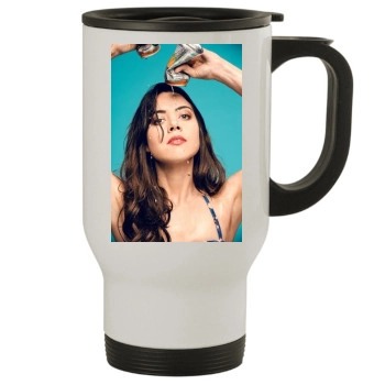 Aubrey Plaza Stainless Steel Travel Mug