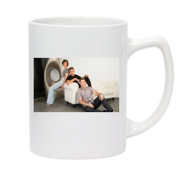 Aubrey Plaza 14oz White Statesman Mug