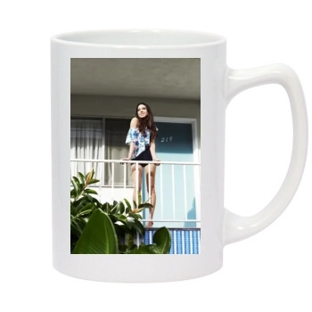 Aubrey Plaza 14oz White Statesman Mug