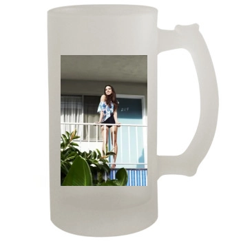 Aubrey Plaza 16oz Frosted Beer Stein