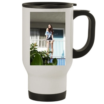 Aubrey Plaza Stainless Steel Travel Mug